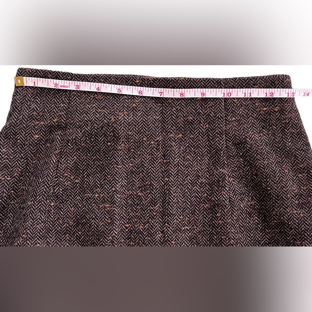 Tracy Evans Wool Blend Vintage Skirt - Picture 6 of 12